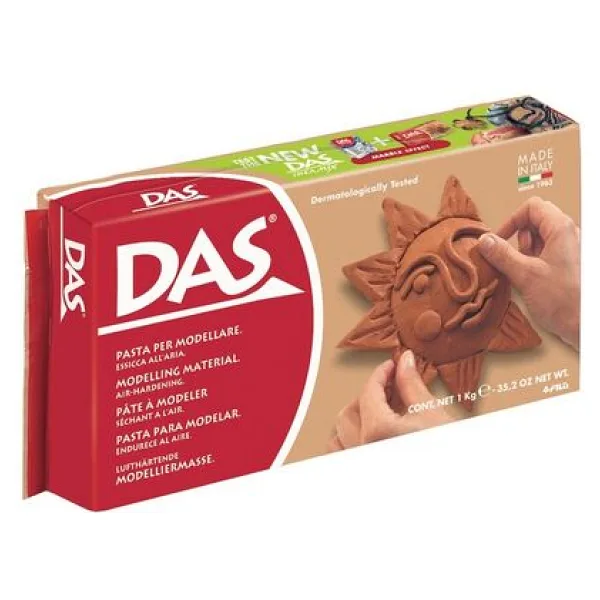 Das 1000 gr Kahverengi Seramik Kil Hamuru