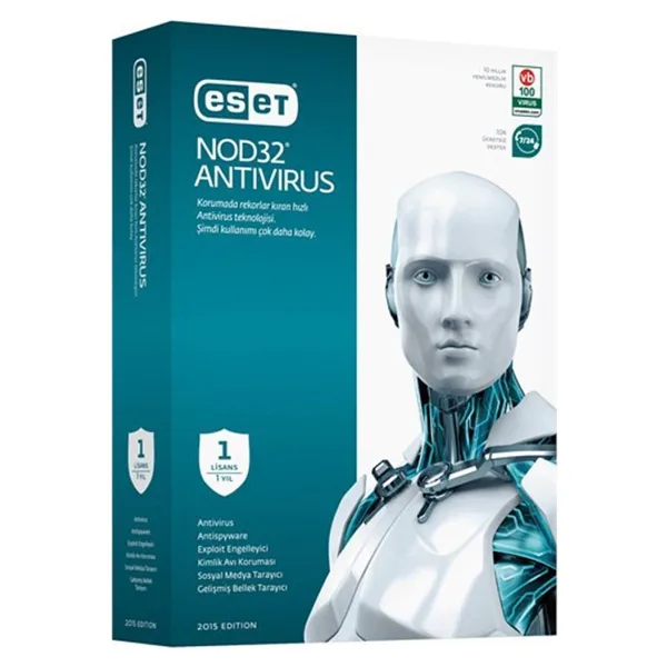 ESET NOD32 ANTIVIRUS 1 KULLANICI 1 YIL