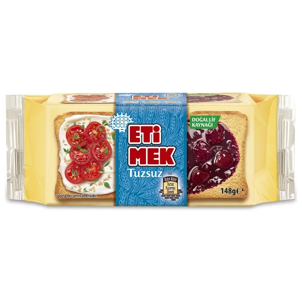 Eti Etimek 148 gr Tuzsuz Hazır Kızarmış Ekmek