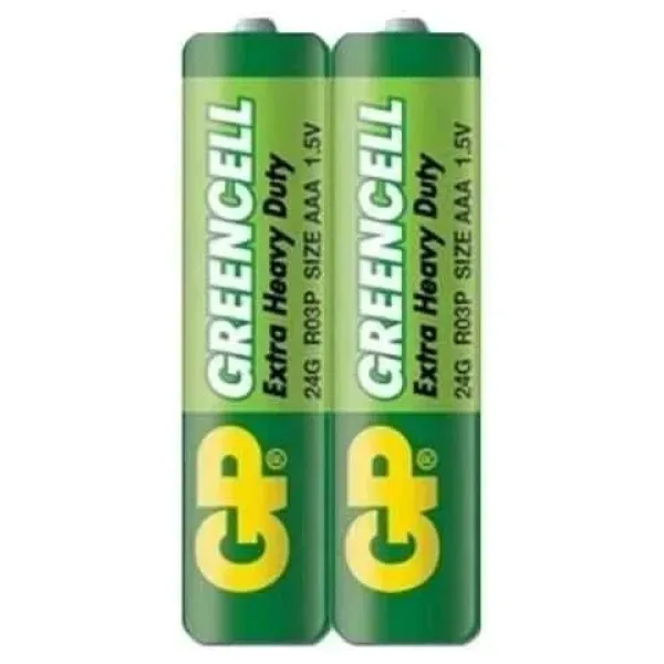 GP Greencell 2'li İnce Kalem Pil AAA