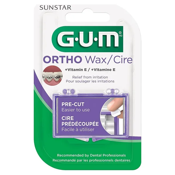 GUM Sunstar Ortho Wax Diş Teli Mumu