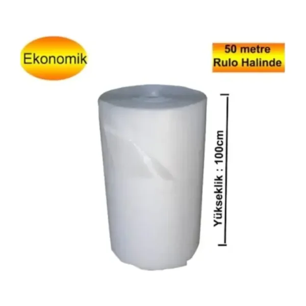 Havalı Balonlu Naylon Pat Pat Pıt Pıt Poşet 100 CM x 50 M