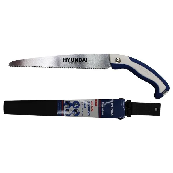 Hyundai HS240 Budama Testeresi 240 mm İnce Diş Ergonomik Tasarımlı Bahçe Bakım Ekipmanı
