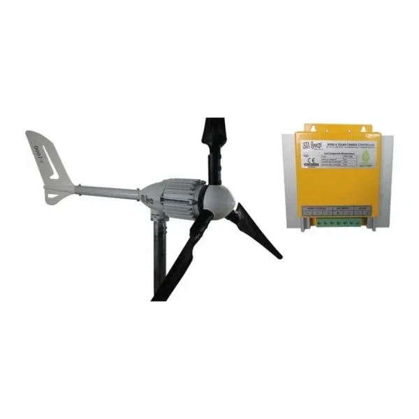 İSTA-BREEZE İ-1000W 48V Rüzgar Türbini + Hibrit Şarj Kontrol Cihazı