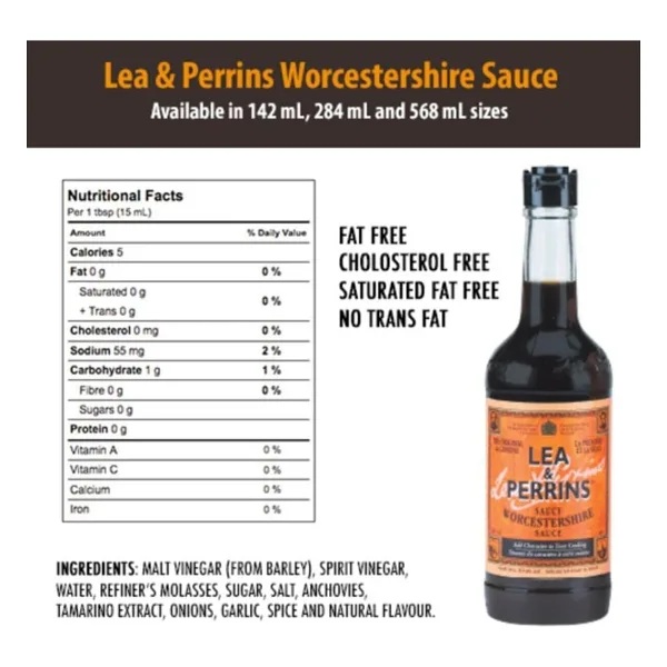 Lea & Perrins Worcestershire 150 ml Sos