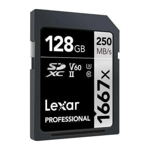 Lexar Professional 1667x LSD128CBNA1667 Class 10 UHS-II U3 V60 128 GB Hafıza Kartı