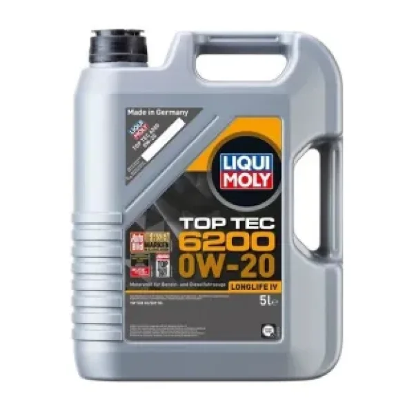 Liqui Moly Top Tec 6200 0W-20 5 lt Motor Yağı