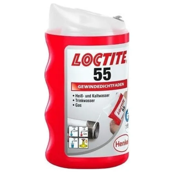 Loctite 55 Boru ve Dişli Sızdırmazlık İpi Teflon Bant