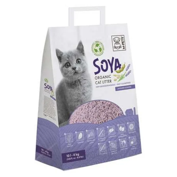 M-Pets Soya Organik Lavanta Kokulu 10 lt Kedi Kumu