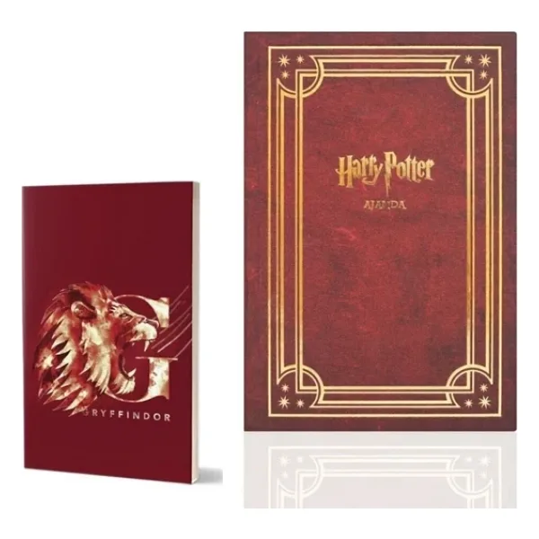 Mabbels Harry Potter Ajanda-harry Potter Gryffindor Mini Defter 2'li Set
