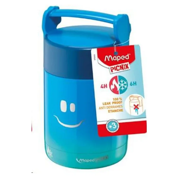 Maped Picnik Gülen Yüz Çelik Sefer Tası 350 ml