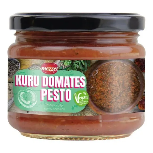 Mezzet Kuru Domatesli Pesto Sos 250 gr