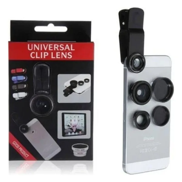 MOBGİFT Universal Clip Selfie Lens Good Product Fotoğraf Çekim Lensi Uyumlu