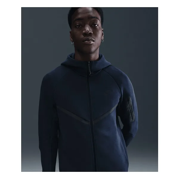 Nike Tech Fleece Hv0949-451 Lacivert Erkek Eşofman Üstü