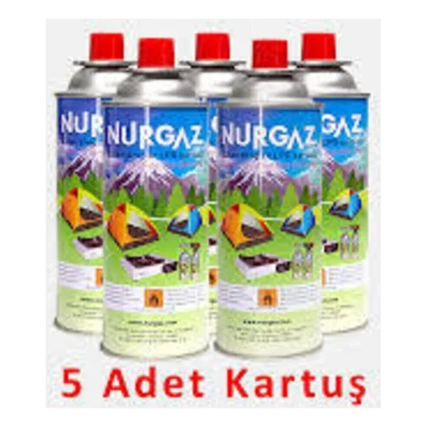 Nurgaz NG-207 220 gr 5 Adet Gaz Kartuşu