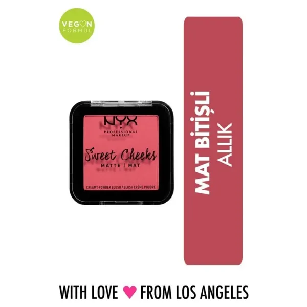 NYX Professional Makeup Sweet Cheeks Matte Allık