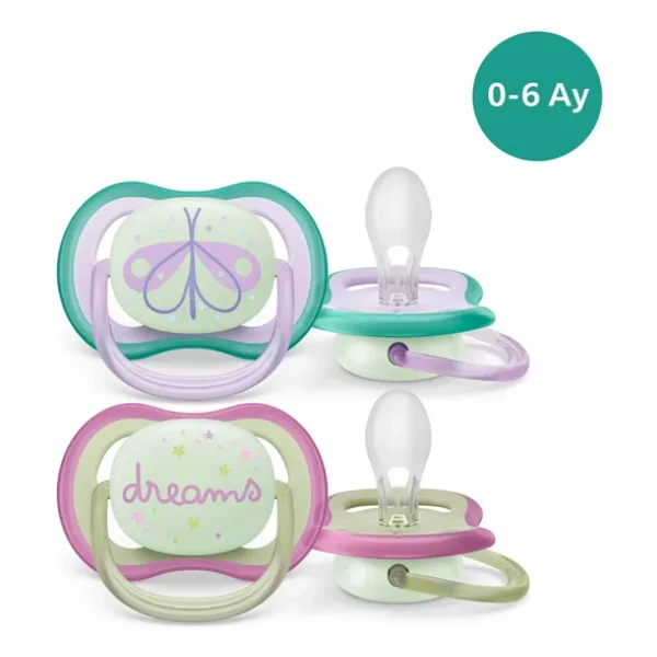Philips Avent SCF085/59 Ultra Air 0-6 Ay 2'li Kız Emzik