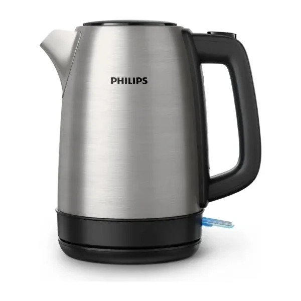 Philips Daily Collection Çelik Kettle 2200 W 1.7 Lt, Işıklı Gösterge, Yaylı Kapak, Hızlı Kaynatma