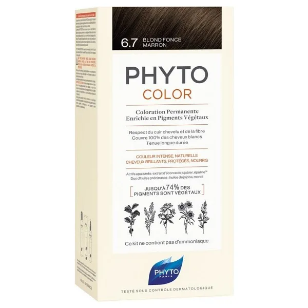 Phyto Color Kit 6.7 Çikolata Kahve Saç Boyası