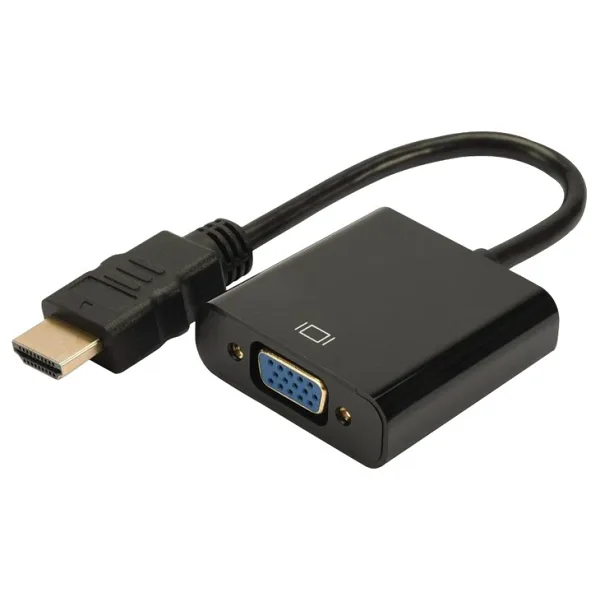 Powermaster HDMI To VGA Çevirici Adaptör Ses Çıkışsız Kutulu