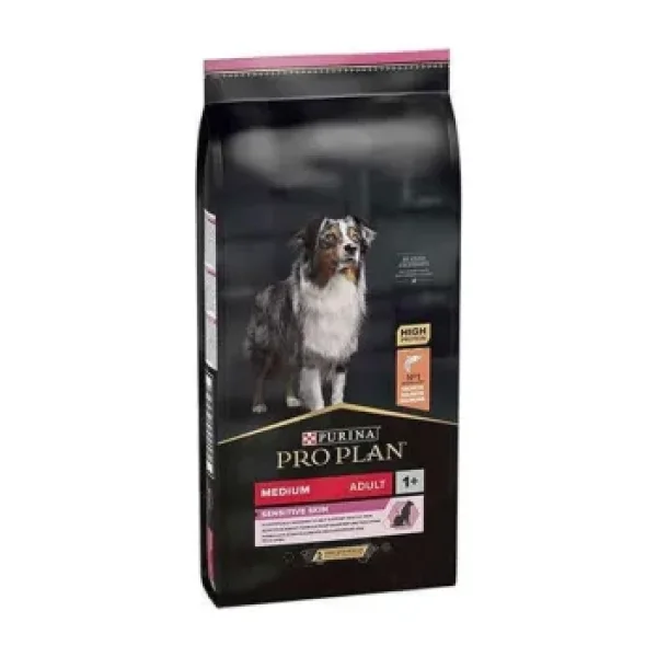 Pro Plan Sensitive Medium Somonlu 10 kg Orta Irk Yetişkin Köpek Maması