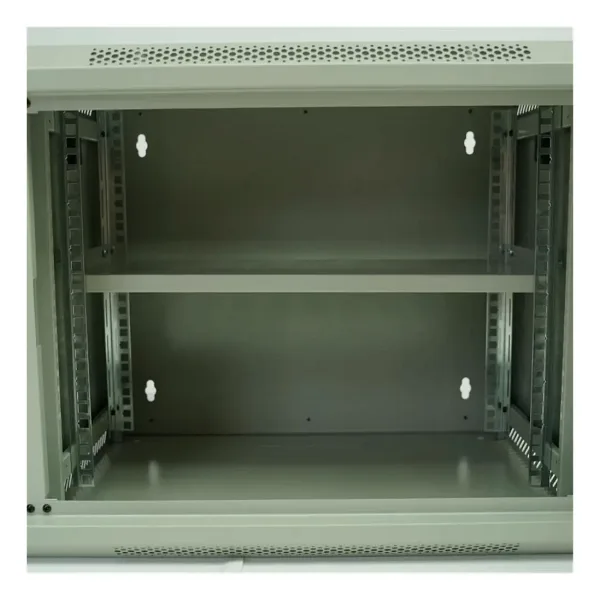 Racksan ML-6409S 9U Duvar Tipi Kabinet (450-530-400) Raf+Fan+Priz