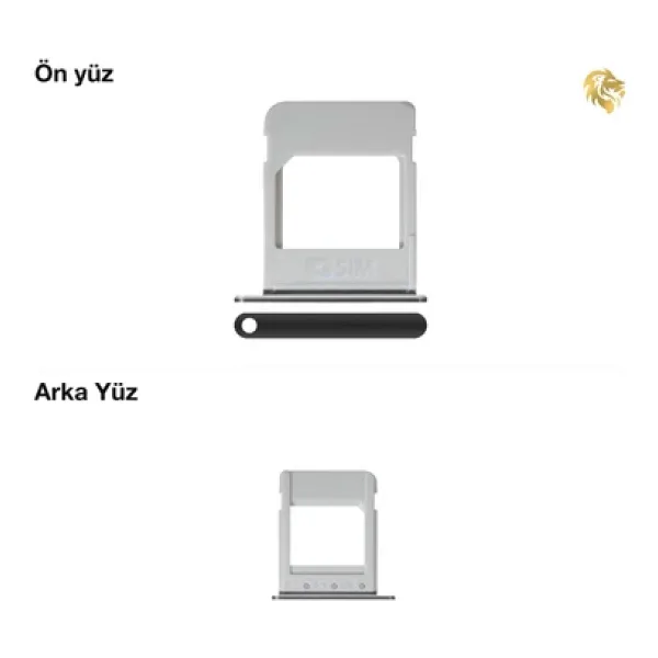Samsung Galaxy Note 5 İle Uyumlu Sim İç Yuvası Tekli Siyah Sim Yuvası Sim Tepsisi Sim Aparatı Yeni Sim Yuvası Tekli Sim Tepsisi Sim Çekmecesi