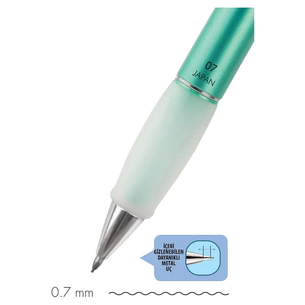 Serve Deep Metalik Yeşil 0.7 mm Uçlu Kalem