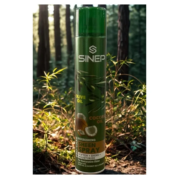 Sinep Zeytin Ve Hindistan Cevizi Özlü Parlatıcı Saç Spreyi 400 Ml