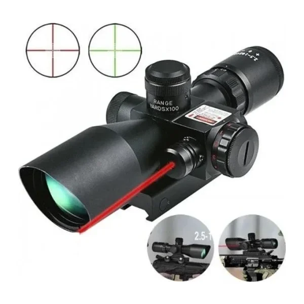 Spike Süper Zoomlu Lazerli Profesyonel Dürbün 2.5 - 10 X 40/E