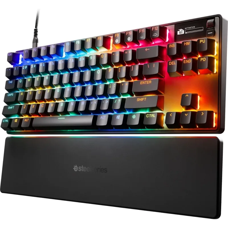 SteelSeries Apex Pro TKL Gen 3 Siyah RGB OmniPoint Switch Kablolu Mekanik Oyuncu Klavyesi