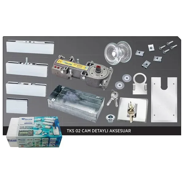 Teksan Cam Kapı Cam Detaylı Hidrolik Motor Aksesuar Seti Tks 02
