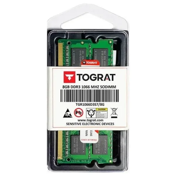 Tograt 8gb Ddr3 1066 Mhz Notebook Ram Bellek - TGR1066D3S7/8G - 1.5V