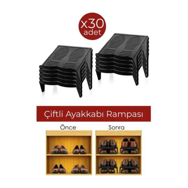 Vienev 30'lu Çiftli Ayakkabı Rampası