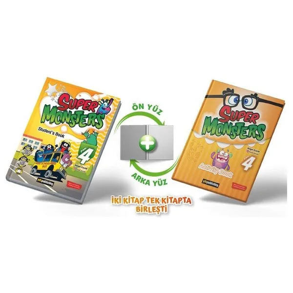 yds publishing 4. Sınıf Super Monsters Student + Activity Set