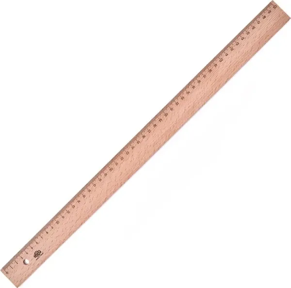 YILDIZLAR /Hatas Tahta Cetvel 50 cm