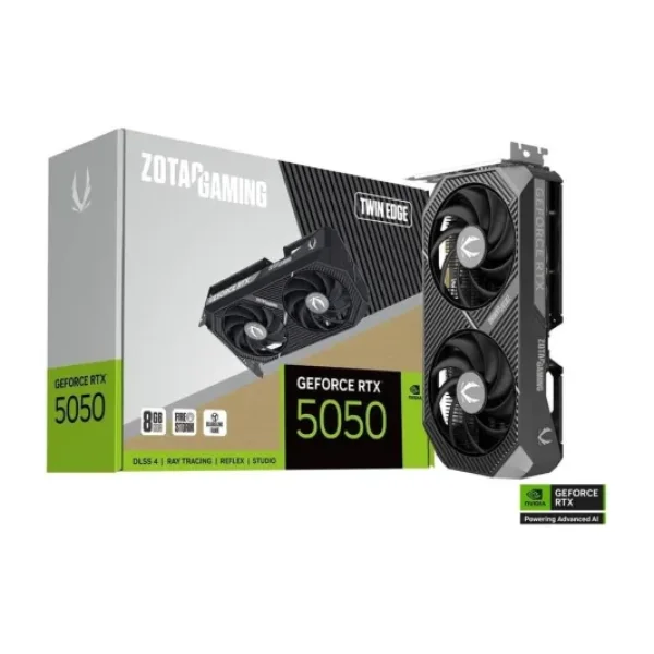 Zotac RTX 5050 GAMING Twin Edge ZT-B50500E-10M 128 Bit GDDR6 8 GB Ekran Kartı