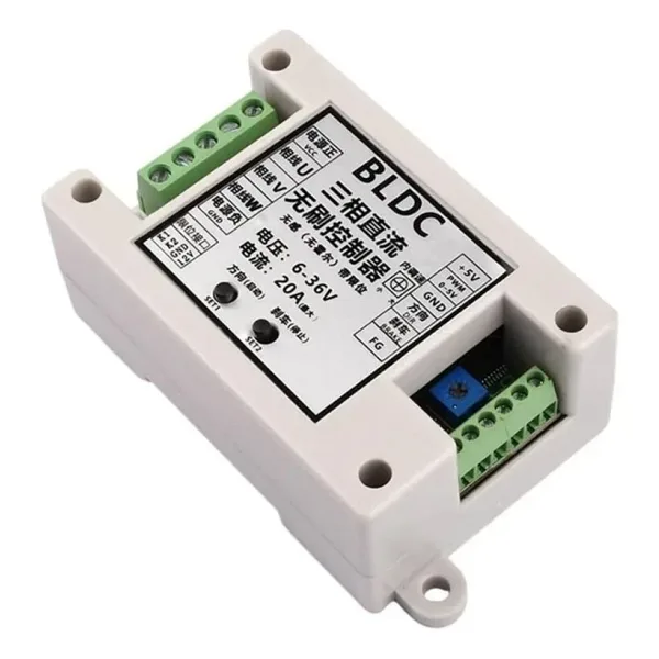 ZS-X14 DC 6-36V 20A BLDC 3 Fazlı Fırçasız Motor Sürücü