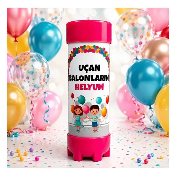 2.2 Kg Helyum Gazı - Uçan Balon Şişirme Gazı - Ses Değiştirme - Kullan At Tüp