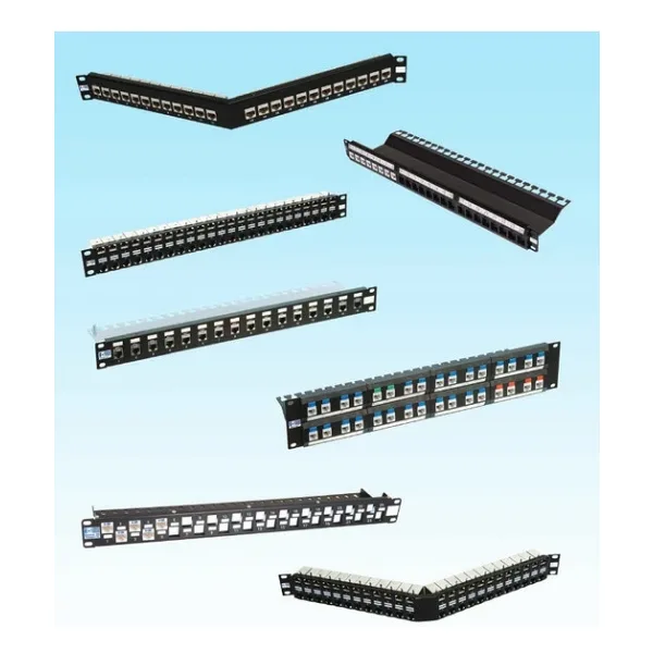 24 Port Keystone Jack UTP Çapraz Panel B