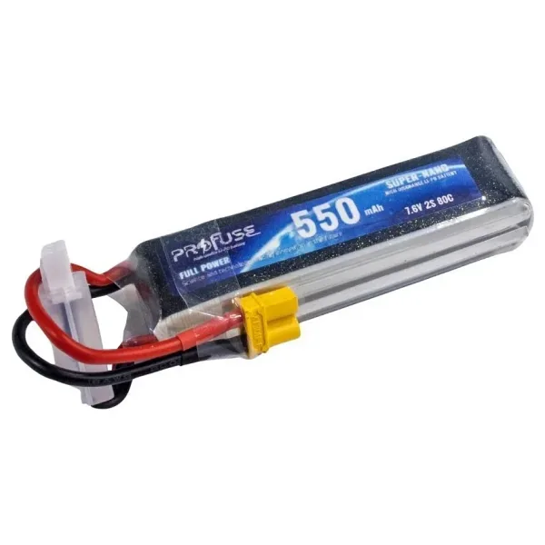 7.6V 550mAh 80C Lipo Batarya - Drone Pili