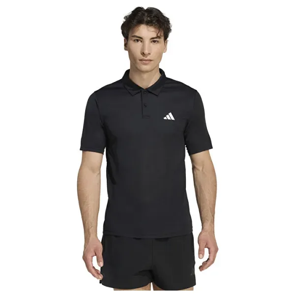 Adidas Workout Essentials Base KA3563 Siyah Kısa Kollu Polo Yaka Erkek Tişört