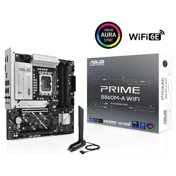 Asus Prime B860M-A Wi-Fi Intel LGA1851 DDR5 Micro ATX Anakart