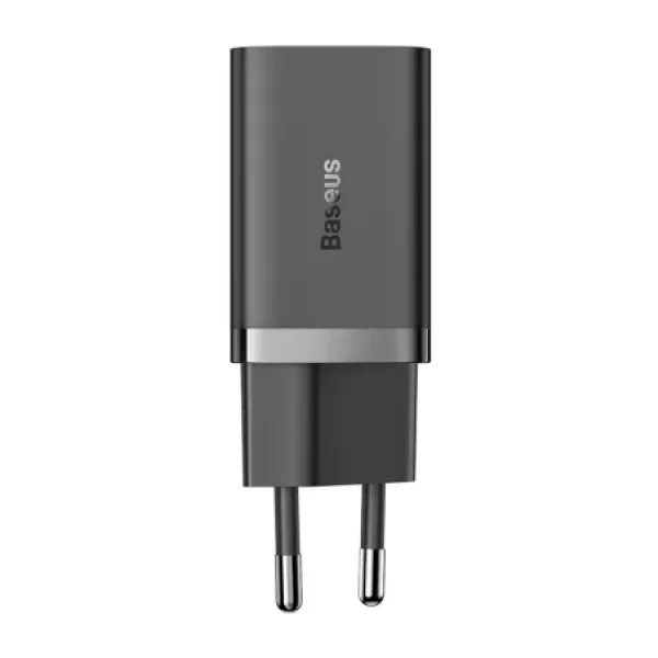 Baseus GaN5 Pro 40 W Siyah Hızlı Şarj Adaptörü
