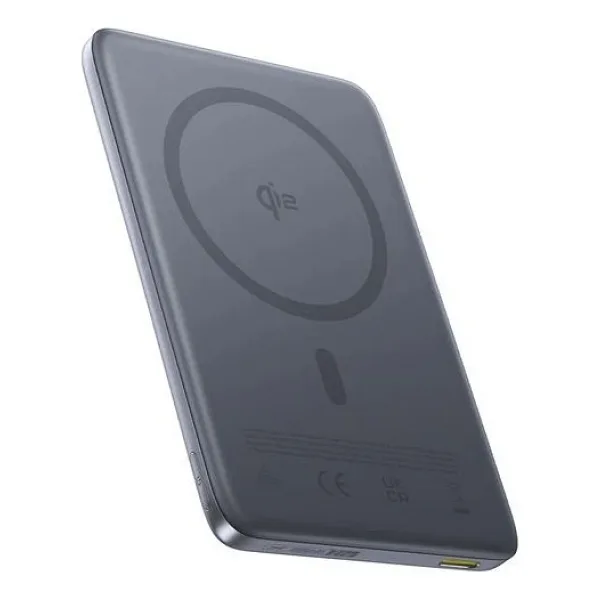 Baseus PicoGo AM41 Ultra Slim Qi2 Gri 10000 mAh Hızlı Şarj MagSafe Powerbank