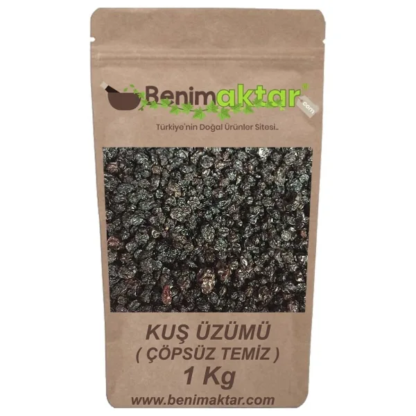 BenimAktar 1 kg Çöpsüz Kuş Üzümü