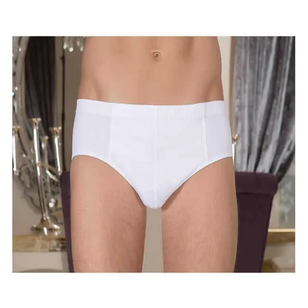 Berrak 12 Adet Beyaz Renk Slip Külot
