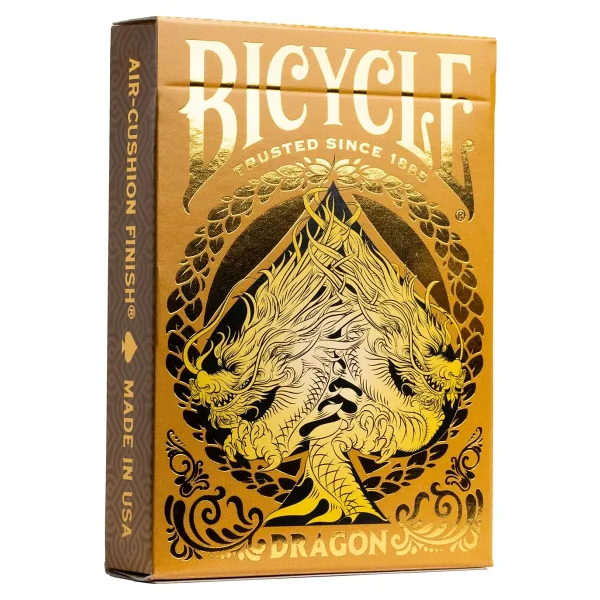 Bicycle Dragon Back Gold İskambil Kağıdı