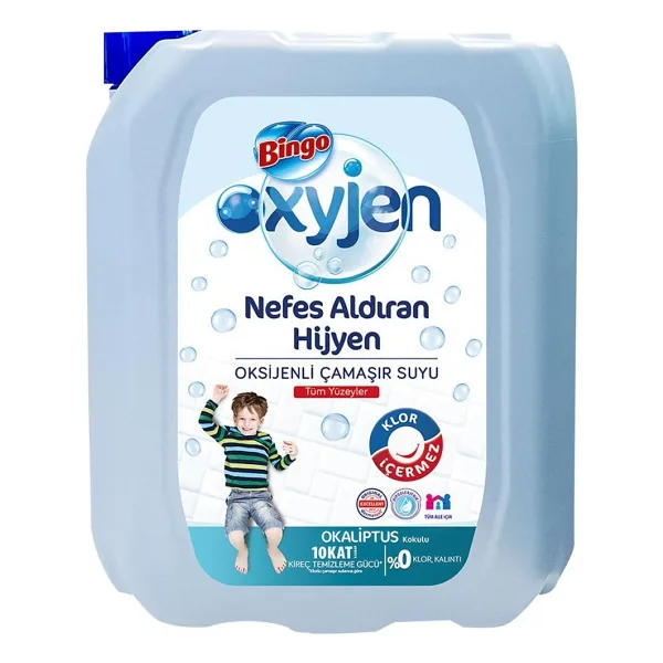 Bingo Oksijen Okaliptus Çamaşır Suyu 3.24 lt