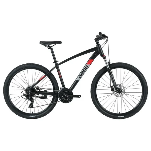 Bisan MTX 7200 MD Siyah-Kırmızı 24 Vites 26 Jant Erkek Dağ Bisikleti
